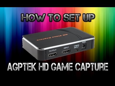 How to set up the AGPtek HD Game Capture! (English)
