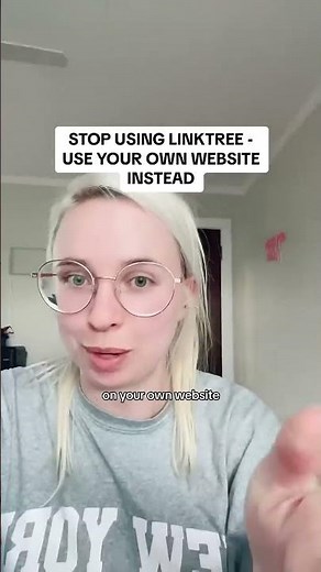 STOP USING LINKTREE - USE YOUR OWN WEBSITE INSTEAD