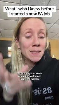 Things I Wish I Knew Before Starting My Executive Assistant Job