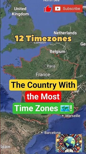 The Country With the Most Time Zones!