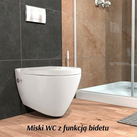 Miski WC z funkcją bidetu