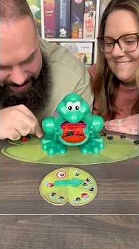 Come Play Flip Frog With Us! #boardgames #gamenight #couple #fun
