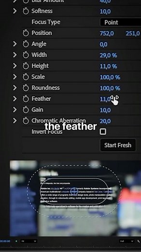 How To Make a Focus Blur Effect in Premiere Pro