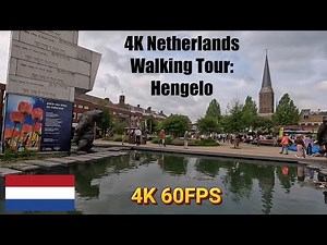 4K Netherlands Walking Tour: Hengelo