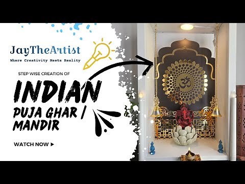How to make a DIY Pooja Mandir Makeover on a Budget | Transforming an IKEA Cabinet into a Temple!