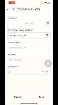 APPSHEET DEMO - Fitur Scan Barcode All Product #appsheet #pos #inventory