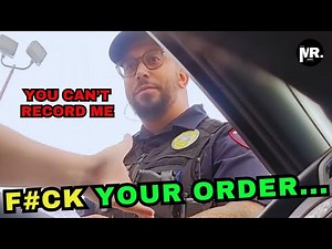 COP Gets Angry Over ID Refusal During Routine Stop | ID Refusal #idrefusal #copgetsowned