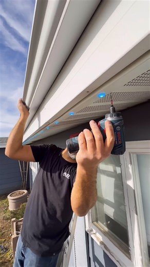 Another Celebright install in the books! The weather couldn’t have been better for an October day — perfect timing to get those permanent lights ready before winter hits. #Celebright #AudioWarehouse #YQR #YXE #PermanentLighting #FallProjects #60YearsOfSound | Audio Warehouse - Regina