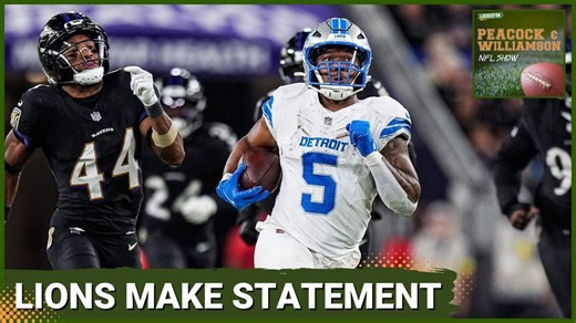 Lions MAUL Ravens in the Trenches // Jaxson Dart Named Giants Starter