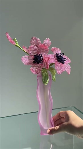 Should I Make a Full DIY Tutorial? 💗 DIY Pink Anemone Bouquet (That Never Fades) ✨