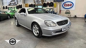 Lot 618 - 2002 MERCEDES SLK 200 KOMPRESSOR AUTO