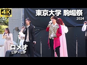 【東京大学 駒場祭 2024】アカペラ「ロメオ」- LIP×LIP HoneyWorks / 【東大 アカペラバンドサークルLaVoce】HoneyWorks