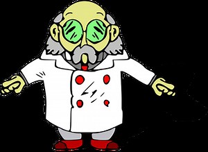 The Crazy Professor Reading Game