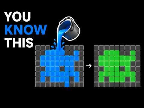 Flood Fill Explained Visually — The Infinite-Loop Trap Most Devs Miss