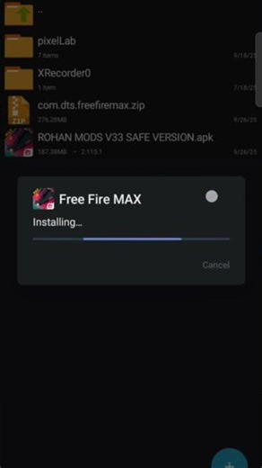 free fire mod menu set up