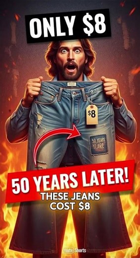 The $8 Jeans That Lasted 50 Years #shorts