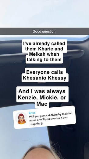 262K views · 1K reactions | Mackenzie and Khesanio sharing how to properly pronounce the twins names. Ja’Kharie Angie Hall and Ja’Meikah Angella Hall. "Both named after our moms, the most beautiful ladies who mean everything to us."  | Teen Mom Fans | Facebook