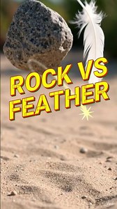 Why Heavy & Light Objects Fall at the Same Speed? 😳 #physics #gravity #jee