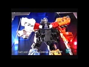 2005 Transformers Energon Optimus Prime and Superion Maximus TV Commercial
