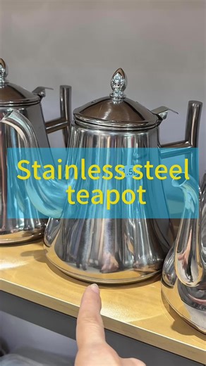Are you looking for a stainless steel teapot ? #stainlesssteel #cutlerymanufacturer #kitchenwarefactory #wholesalekitchenware #restaurantowner