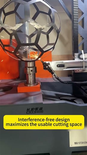 So compact, yet so powerful – 3D laser cutting demo!