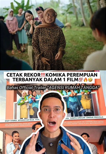 Karya terbaru Naya Anindita sutradara “Tunggu Aku Sukses Nanti”! Bakalan tambah seru dan heboh bgt si ini apalagi shootingnya di Cianjur woy🙌 Agensi Rumah Tangga tayang di bioskop mulai 10 September 2026 buat kalian yang udah nonton trailernya gimana pendapatnya? #agensirumahtangga #filmagensirumahtangga #filmindonesia #rekomendasifilm #bioskop