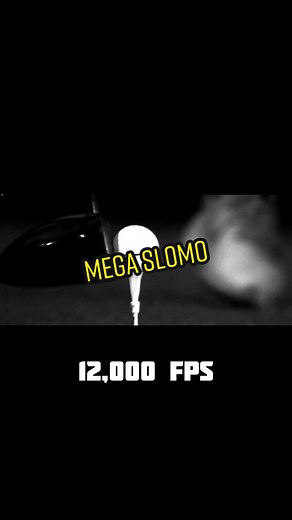 Slow Motion Golf Ball Impact: Analyzing the 155mph Club Speed Effect