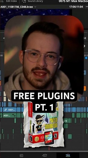 Free Paper Animator Plugin In Davinci Resolve #davinciresolve #davinciresolvetutorial #videoediting
