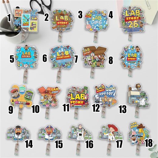 Lab Story Lab Week 2026 Badge Reel, Medical Laboratory Professional Gift, Retractable ID Holder for Lab Techs, Fun Lab Accessory C2DG01 - Etsy
