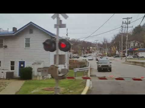 🚉 PITTSBURGH, USA – 🇺🇸 LIGHT RAIL SILVER LINE – 4K RIDE