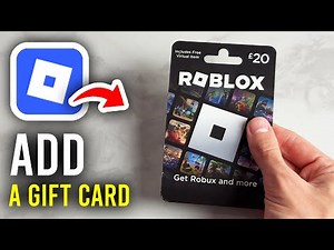 How To Add A Roblox Gift Card - Step By Step