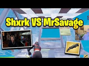 Shxrk VS MrSavage in 1v1 Realistics!