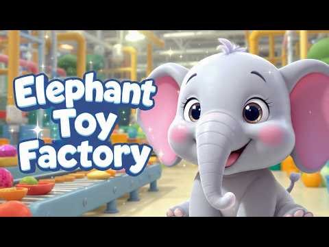 Inside the Elephant Toy Factory – (Full Process) How Cute Toys Are Made