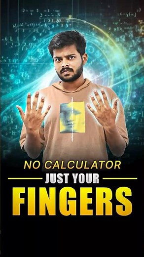 9 Times Table Finger Math Trick | Mental Math Multiplication Trick #sisyaclass #maths