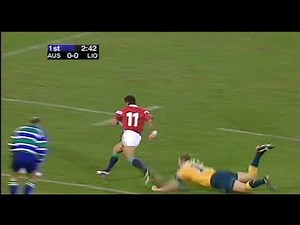 Top Tries | Jason Robinson scores against Australia in 2001 | British & Irish Lions