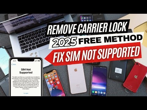 How to Fix SIM Not Supported on iPhone (2025)