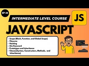 Advanced JavaScript Features | Scope, Closures, Hoisting | JavaScript tutorial in Hindi (2026)