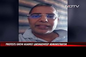 Lakshadweep Protests At Homes, On Beaches, Under Sea |