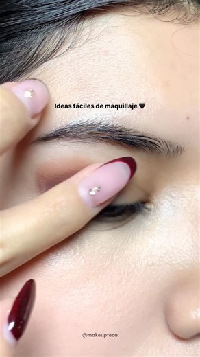 65K views · 51K reactions | Ideas fáciles de maquillaje  #Maquillaje #makeup #maquillajetips #maquillajetutorial #maquillajedeojos #tutorial #tutorialdemaquillaje #tipsdemaquillaje #maquillajenatural #maquillajefacil #tutorial #delineado #delineador | Makeupteca | Facebook
