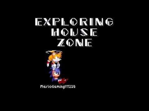 Classic Sonic Simulator V10 - Exploring House Zone and its Secret Room