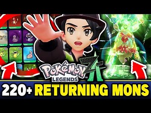 POKEMON NEWS! ALL 220+ RETURNING POKEMON FOR LEGENDS Z-A! NEW SWITCH 2 UPDATES, SHINY EVENTS & MORE!
