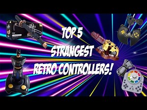Top 5 Strangest Retro Controllers Ever!