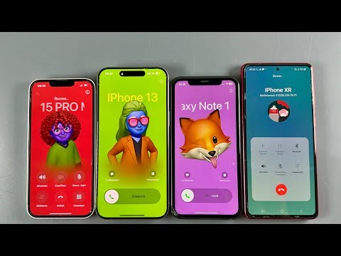 Incoming Outgoing Call IPhone 13 + IPhone 15 PRO MAX + IPhone XR + Samsung Galaxy Note 10
