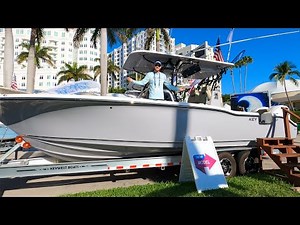 The Most INNOVATIVE Center Console on the Market | Palm Beach Boat Show 2024