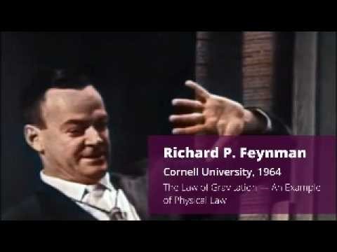 ① Richard Feynman: The Law of Gravitation (Colorized) — The Character of Physical Law