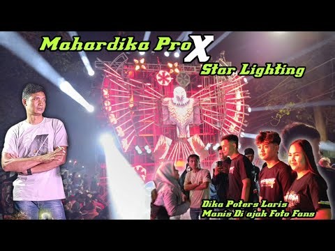 Garuda terbang‼️MAHARDIKA PRO Menyala Colab dengan Consep STAR Lighting MaharDika Diserbu fans