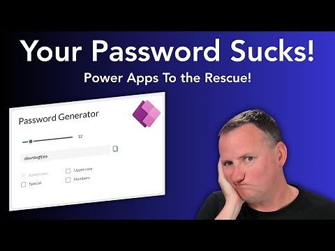 Power Apps Password Generator