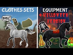CLOTHES SETS AND EQUIPMENT 2024! SSO // + Halloween Version👻