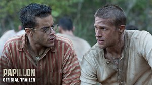 A great escape. An incredible true story. Watch the official trailer for #PapillonMovie - starring Charlie Hunnam and Rami Malek. Arriving in theaters this summer. | Papillon
