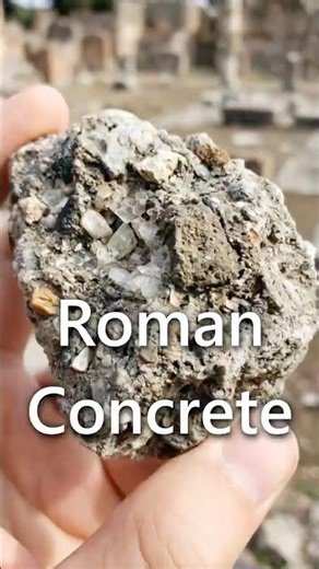 2,000 Year Old Roman Concrete Still Stronger Than Ours #engineering #facts #construction